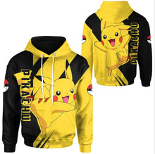 Lade das Bild in den Galerie-Viewer, Pokémon Pikachu Hoodie Pullover