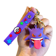 Lade das Bild in den Galerie-Viewer, Pikachu Gengar Glumanda Pummeluff Schlüsselanhänger Keychain