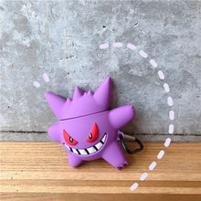 Lade das Bild in den Galerie-Viewer, Pokemon 3D Schutzhülle für Airpods im Gengar Aussehen