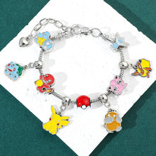 Lade das Bild in den Galerie-Viewer, Pokemon Anime Armband mit Anhängern