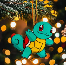 Lade das Bild in den Galerie-Viewer, Weihnachtsbaum Anhänger im Pokemon Look (Gengar, Pikachu, Schiggy, Charmander oder Pummeluff)