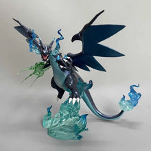 Lade das Bild in den Galerie-Viewer, Detailreiche Pokemon Glurak Charizard oder Quajutsu Greninja Figur