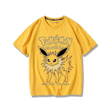 Lade das Bild in den Galerie-Viewer, Pokemon Pikachu Sommer T-Shirts mit kurzen Armen