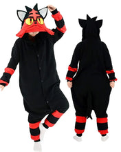 Lade das Bild in den Galerie-Viewer, Litten Flamiau Onesie Cosplay Kostüm