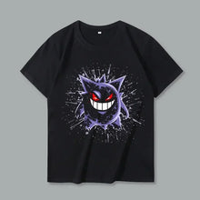 Lade das Bild in den Galerie-Viewer, Coole Pokemon Gengar Sommer T-Shirts