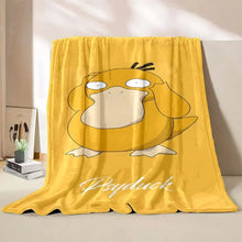 Lade das Bild in den Galerie-Viewer, Flauschige Enton Psyduck Decken in vielen Enton Motiven