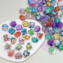 Lade das Bild in den Galerie-Viewer, Pokemon Pikachu Acryl Patches. 30 oder 60 Stk. Gengar Psyduck Snorlax