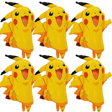 Lade das Bild in den Galerie-Viewer, Pikachu Luftballons für Feier, Party, Geburtstag, Deko (ca. 71x59cm)