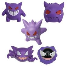 Lade das Bild in den Galerie-Viewer, Pokemon Figuren Geist Typ - Gengar, Nebulak, Haunter, Zwirrlicht, Traunfugil ca. 4cm