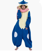 Lade das Bild in den Galerie-Viewer, Quajutsu Greninja Onesie Kigurumi Pyjama Cosplay Kostüm für Erwachsene