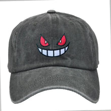 Lade das Bild in den Galerie-Viewer, Pokemon Gengar Mütze Baseball Cap in zwei Farben