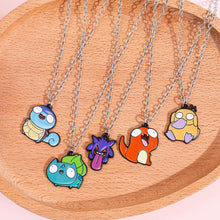 Lade das Bild in den Galerie-Viewer, Lustige Pokemon Halsketten, Bisasam, Enton, Gengar, Glumanda oder Schiggy