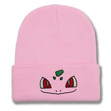 Lade das Bild in den Galerie-Viewer, Kuschelige Bisasam Bulbasaur Winter Beanies Mützen in trendigen Farben