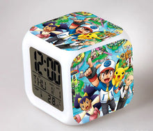 Lade das Bild in den Galerie-Viewer, Pokemon Anime Wecker mit LED und Alarm Funktion in vielen Motiven