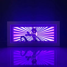 Lade das Bild in den Galerie-Viewer, Pokemon Gengar, Pikachu oder Mewto Bild mit LED Beleuchtung Lampe Licht