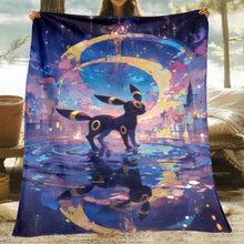 Lade das Bild in den Galerie-Viewer, Liebliche Evoli Entwicklungen Flanell Decken