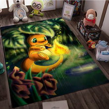 Lade das Bild in den Galerie-Viewer, Glurak, Turtok, Bisasam u. a. Pokemon Teppich