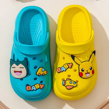 Lade das Bild in den Galerie-Viewer, Pokemon Kinder Sandalen Pummeluff Pikachu, Glumanda oder Schiggy Motiv