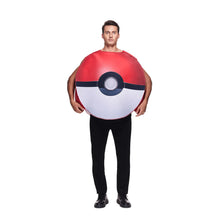 Lade das Bild in den Galerie-Viewer, Pokemon Pokeball Kostüm Cosplay Karnevall Halloween Fasching für Erwachsene