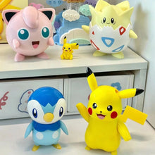 Lade das Bild in den Galerie-Viewer, Pokemon Baustein Figuren (Gengar, Plinfa, Relaxo, Pikachu, Pummeluff, Togepi)