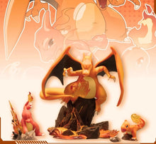 Lade das Bild in den Galerie-Viewer, Glurak Charizard Evolution Figuren Set (ca. 13cm)