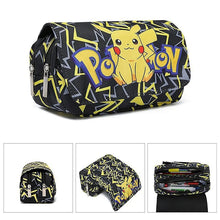 Lade das Bild in den Galerie-Viewer, Federmappe Federtasche in Pokemon Motiven