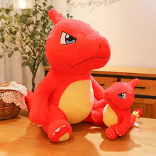Lade das Bild in den Galerie-Viewer, 40-80cm Pokemon Plüsch Glutexo Charmeleon Pokemon Stoffier