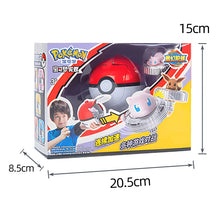 Lade das Bild in den Galerie-Viewer, Pokemon Ball Spinning Spielzeug Pokeball mit Figur
