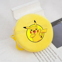 Lade das Bild in den Galerie-Viewer, Kleine Plüsch Pokemon Geldbörse mit Clip für Kinder