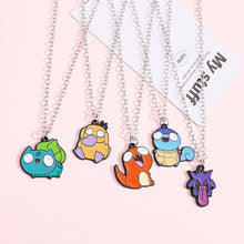 Lade das Bild in den Galerie-Viewer, Lustige Pokemon Halsketten, Bisasam, Enton, Gengar, Glumanda oder Schiggy