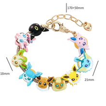 Lade das Bild in den Galerie-Viewer, Pokemon Anime Evoli Entwicklungen Schmuck Armband