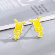 Lade das Bild in den Galerie-Viewer, Tolle Pokemon Ohrstecker Pikachu, Schiggy, Evoli, Glumanda oder Bisasam