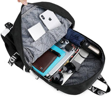 Lade das Bild in den Galerie-Viewer, Glurak, Mewtu, Gengar, Turok Rucksack mit USB Port (ca. 47x30x15cm)