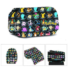 Lade das Bild in den Galerie-Viewer, Federmappe Federtasche in Pokemon Motiven