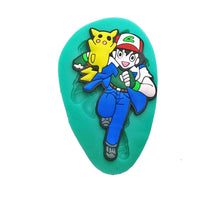 Lade das Bild in den Galerie-Viewer, Pokemon Pikachu, Pokeball u. a. Silikon Formen zum backen etc.