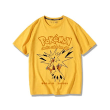 Lade das Bild in den Galerie-Viewer, Pokemon Pikachu Sommer T-Shirts mit kurzen Armen