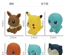 Lade das Bild in den Galerie-Viewer, 6 Stk. Pokemon Bade Figuren im Sparset für Badewanne etc.