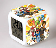 Lade das Bild in den Galerie-Viewer, Pokemon Anime Wecker mit LED und Alarm Funktion in vielen Motiven