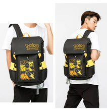 Lade das Bild in den Galerie-Viewer, Pokemon Rucksack für die Schule Schul-Tornister Rucksack (43 x 32 x 13 cm)