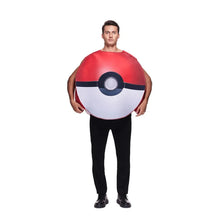 Lade das Bild in den Galerie-Viewer, Pokemon Pokeball Kostüm Cosplay Karnevall Halloween Fasching für Erwachsene