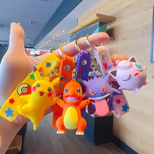 Lade das Bild in den Galerie-Viewer, Pikachu Gengar Glumanda Pummeluff Schlüsselanhänger Keychain