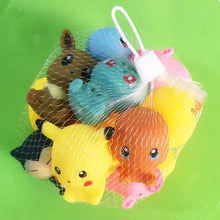 Lade das Bild in den Galerie-Viewer, 6 Stk. Pokemon Bade Figuren im Sparset für Badewanne etc.