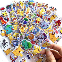 Lade das Bild in den Galerie-Viewer, Pikachu Pokemon 3D Sticker Aufkleber (12 Bögen)