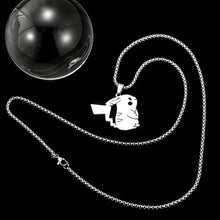 Lade das Bild in den Galerie-Viewer, Pikachu, Cubone Tragosso oder Pummeluff Halskette in Silber