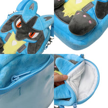 Lade das Bild in den Galerie-Viewer, Mimigma, Lucario oder Bauz Plüschige Umhängetaschen (ca. 20cm)