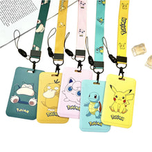 Lade das Bild in den Galerie-Viewer, Pokemon Pikachu Lanyard Karten Halter in verschiedenen Motiven
