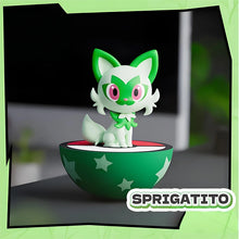 Lade das Bild in den Galerie-Viewer, Detailreiche Pokemon Figuren Gengar, Krokel, Feelinara, Felori oder Kwaks