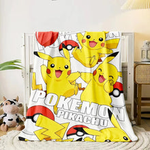 Lade das Bild in den Galerie-Viewer, Kuschelige Decken mit Pokemon Motiven zum kuscheln und wohlfühlen