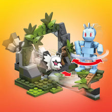 Lade das Bild in den Galerie-Viewer, MEGA Pokemon Klemm-Baustein Sets (Zigzachs und Machollo oder Mauzi und Toxel)