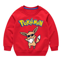 Lade das Bild in den Galerie-Viewer, Coole Pokemon Kinder Pullover Pullies in bunten Farben